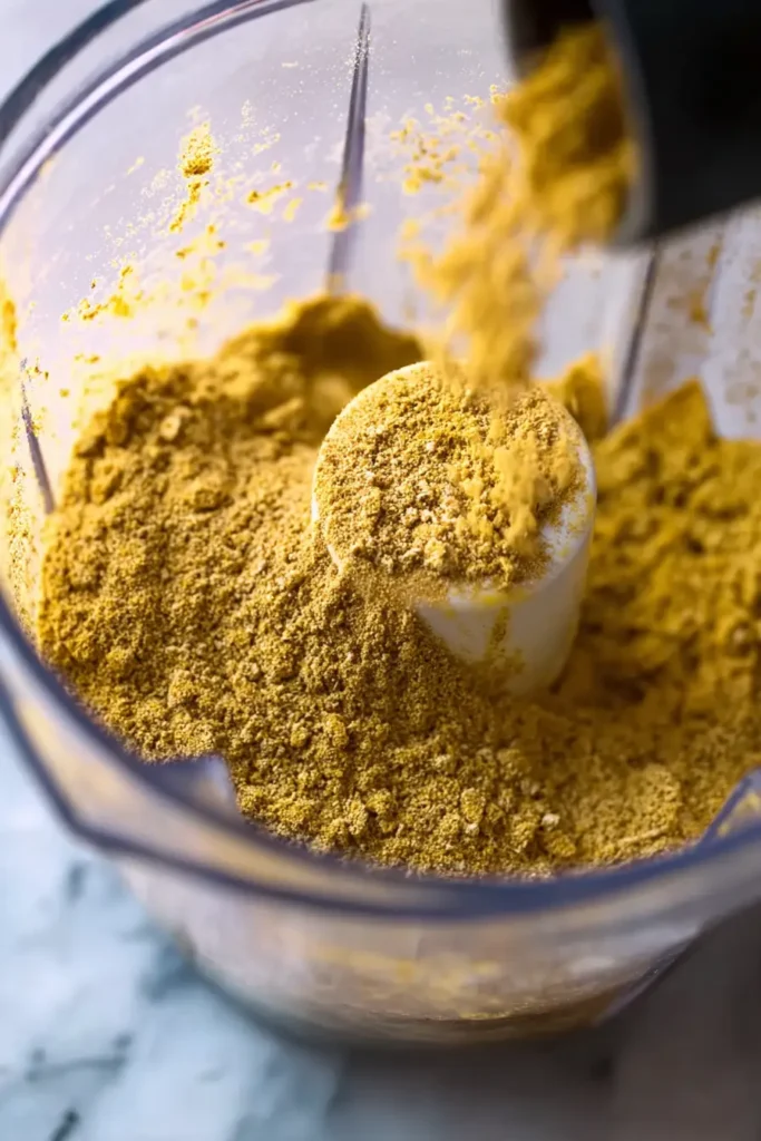 Beef Bouillon Powder 4 Blending beef bouillon powder ingredients in high-speed blender until fine and smooth