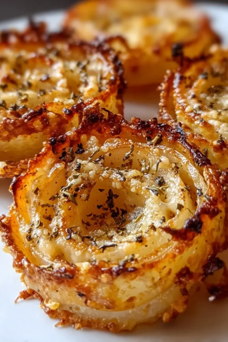 Tennessee onions with melted cheese